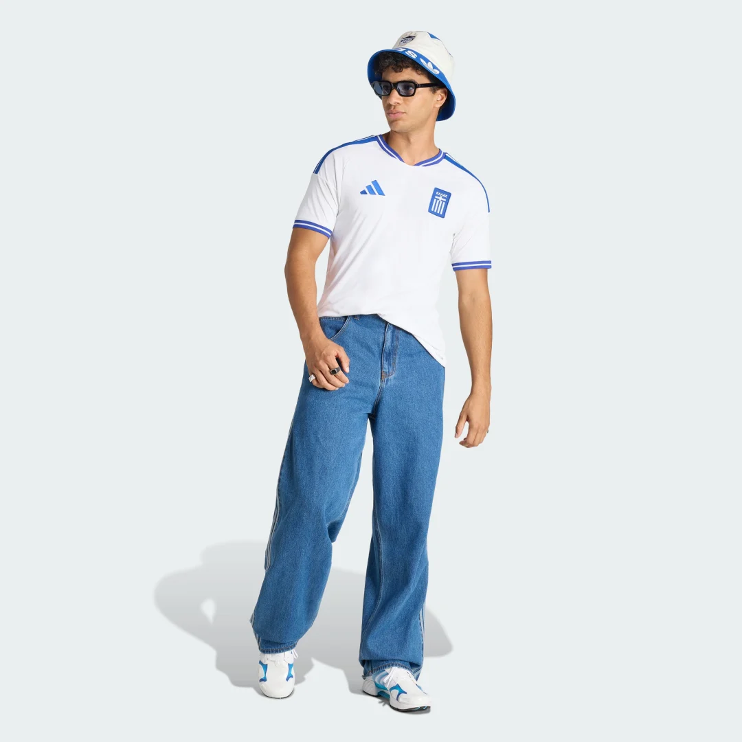 Thumbnail 2 de Camiseta primera equipación Grecia 26 de Adidas — Blanco