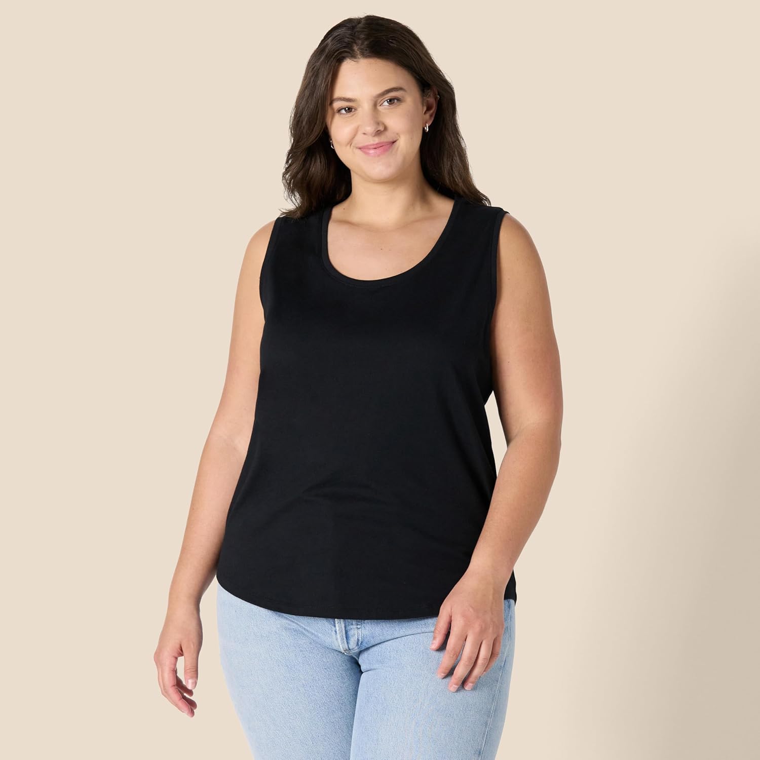 Thumbnail 4 de Amazon Essentials Damen Tanktop ärmellos Regular Fit aus 100% Baumwolle
