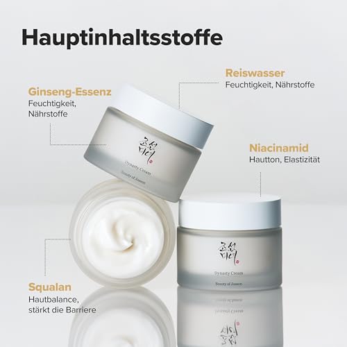 Detalle 2 de Beauty of Joseon Dynasty Cream – Feuchtigkeitscreme für trockene und empfindliche Haut (50 ml)