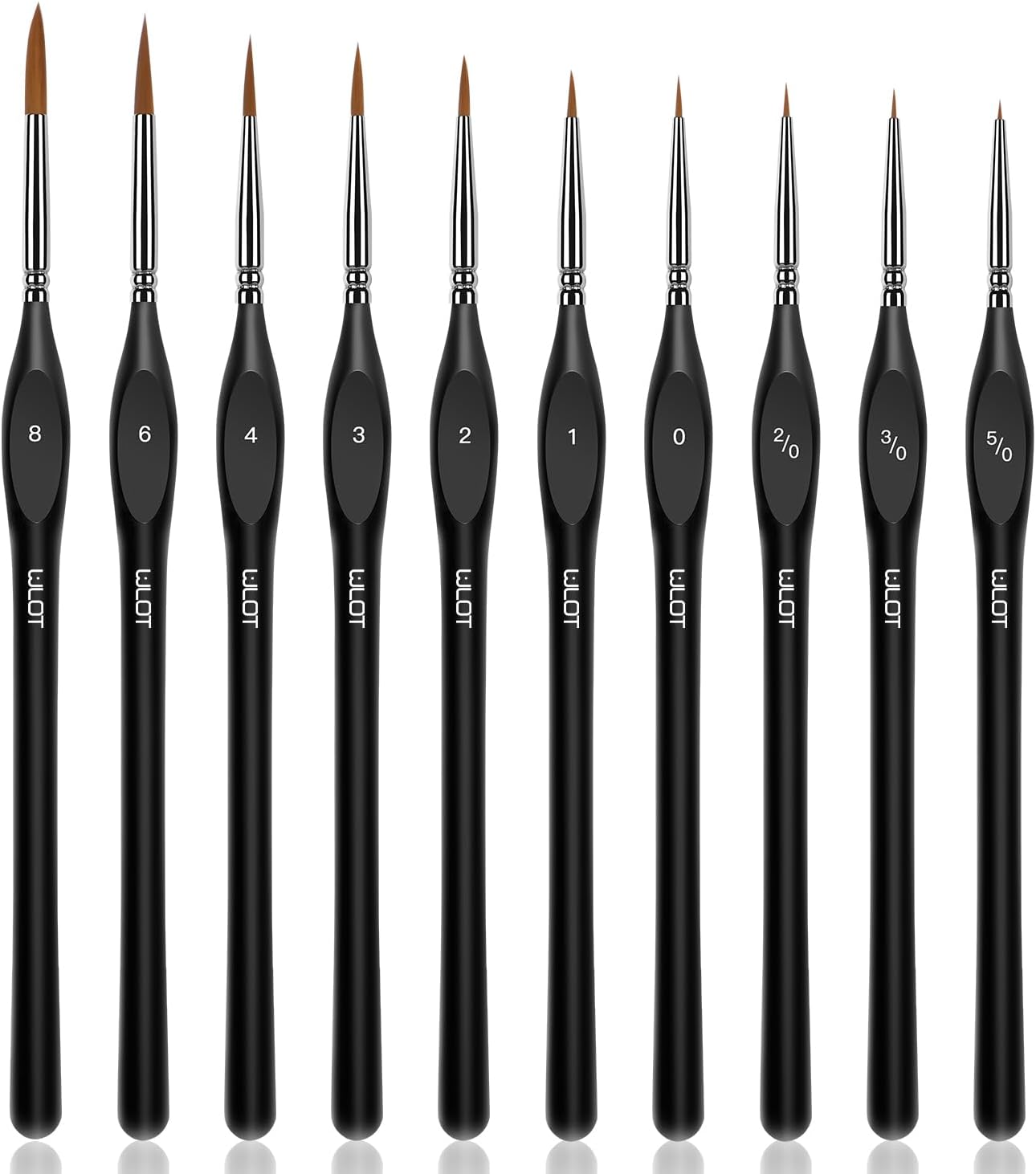 Detalle de Fine Detail Brushes 10-piece set