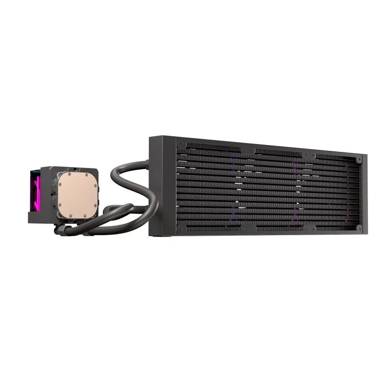 Thumbnail 2 de Refrigeración líquida Einarex Vertex 360 RGB de 360 mm con 3 ventiladores RGB e iluminación espejo infinito