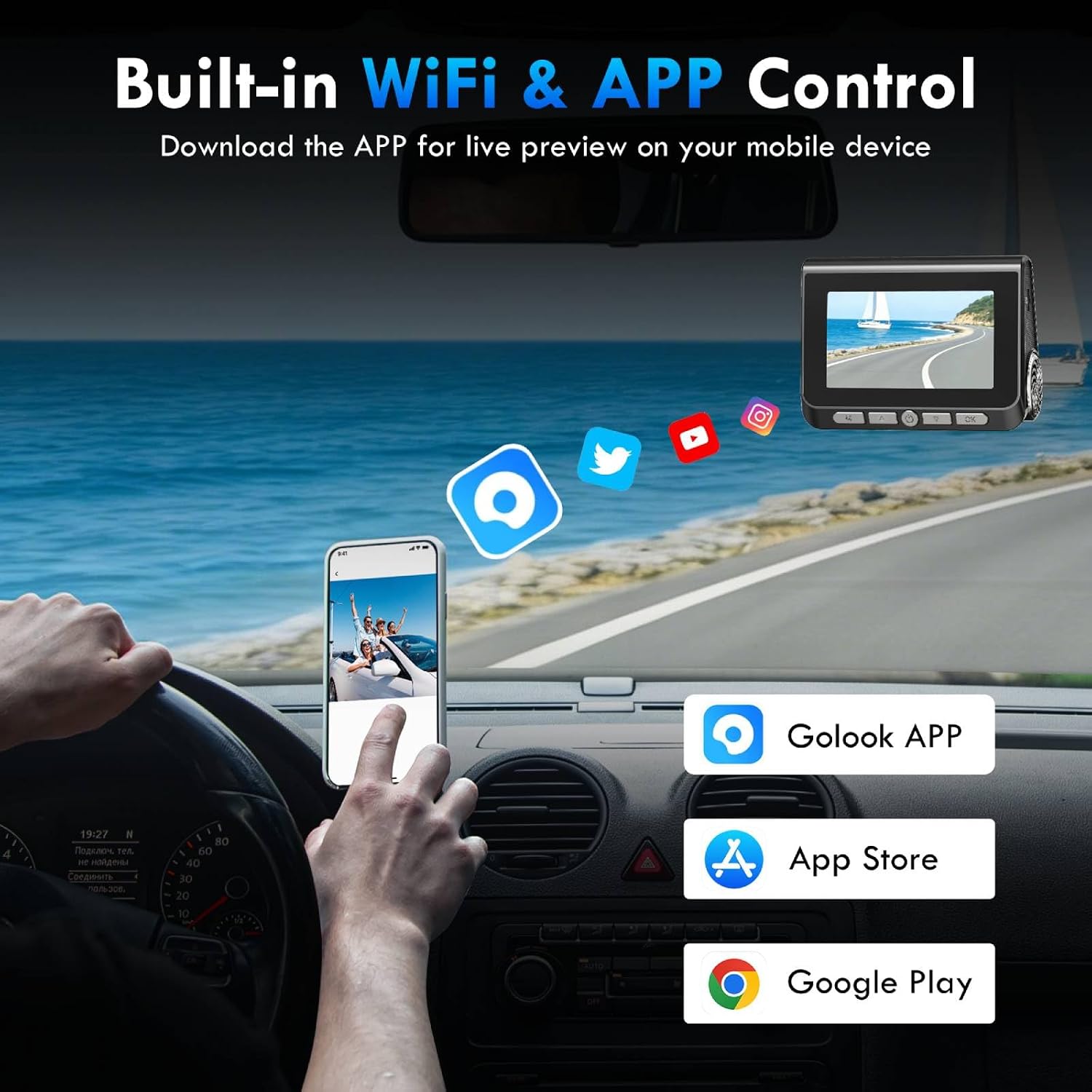 Thumbnail 6 de Unknown Dash Cam 4K Dual‑Channel with 64GB