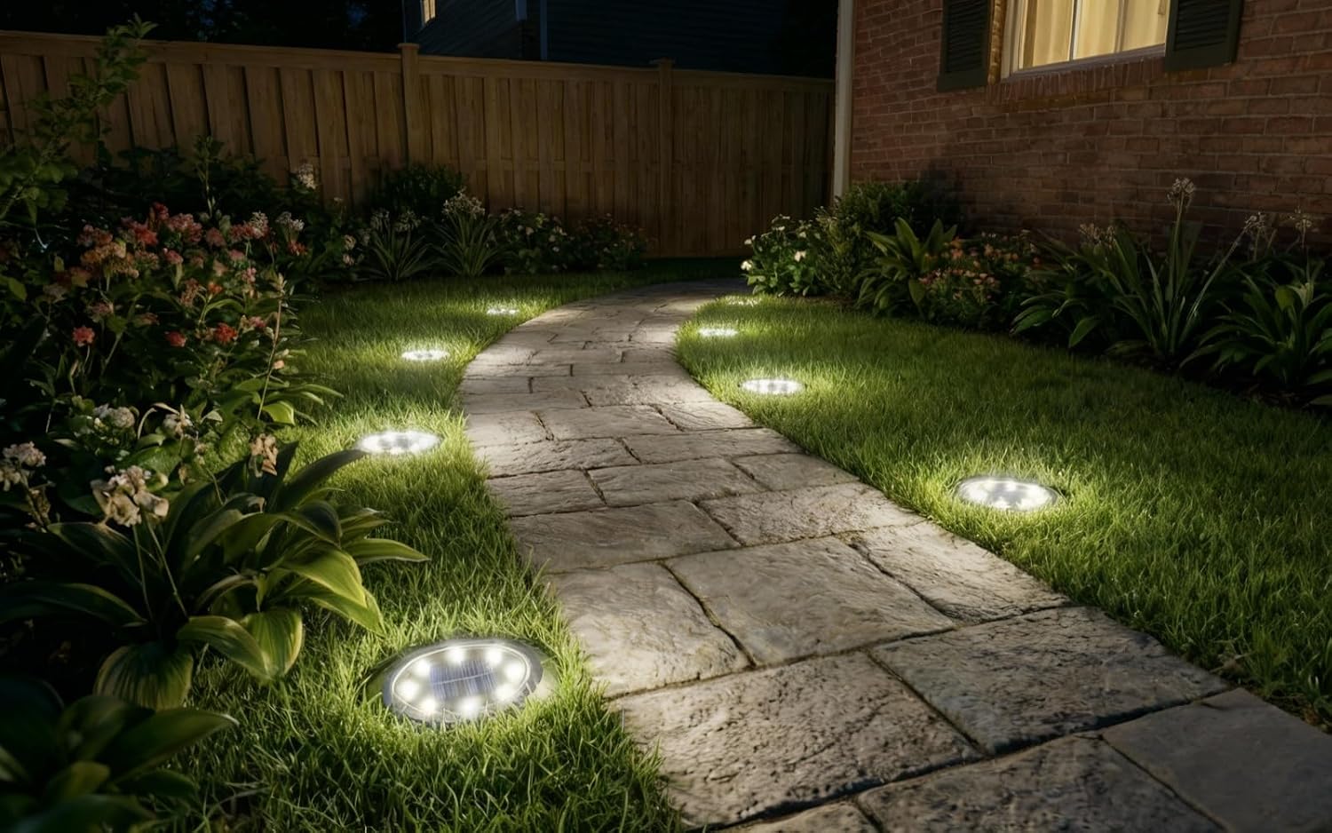 Thumbnail 6 de ZFITEI 8 Pack Solar Ground Lights