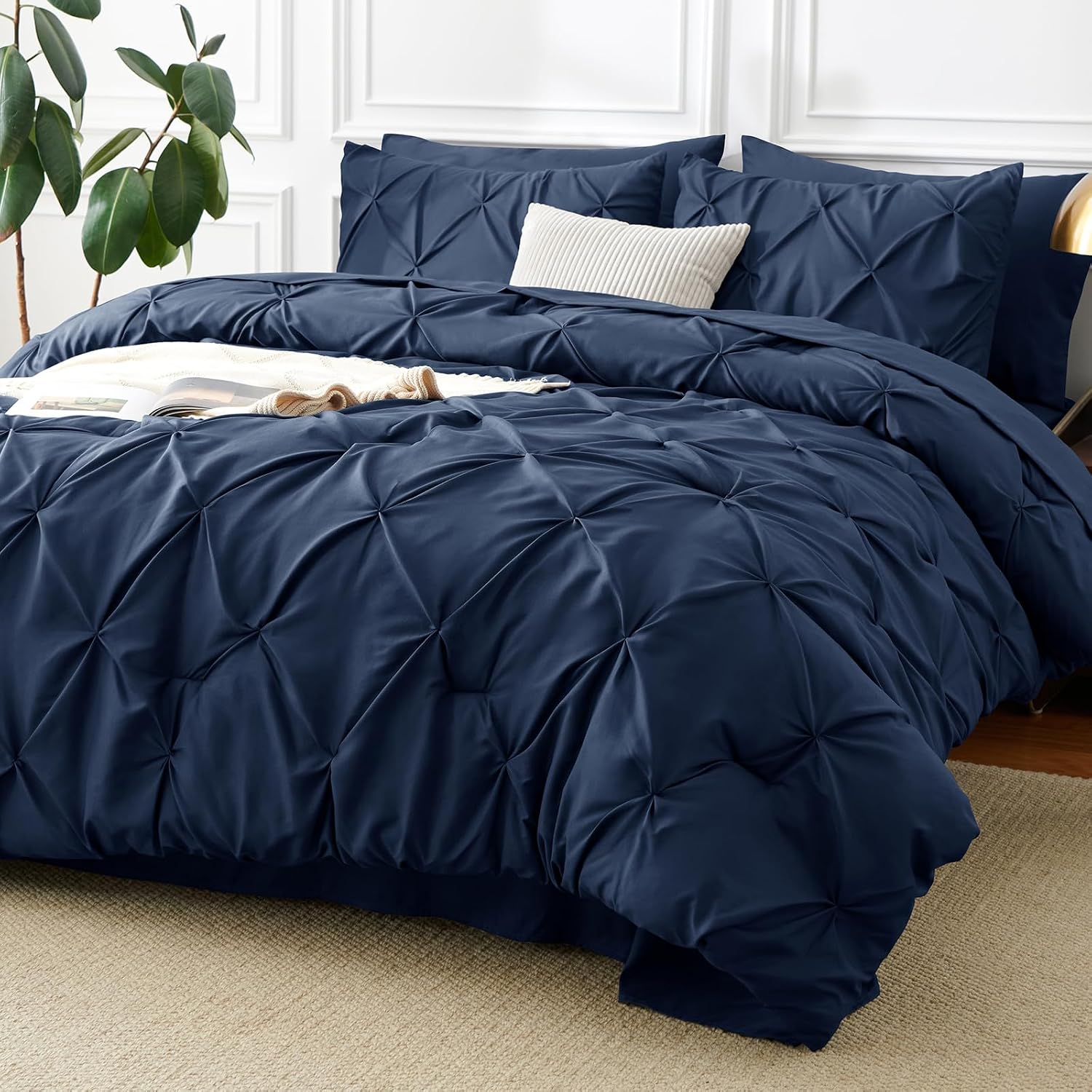 Detalle de CozyLux Queen Comforter Set