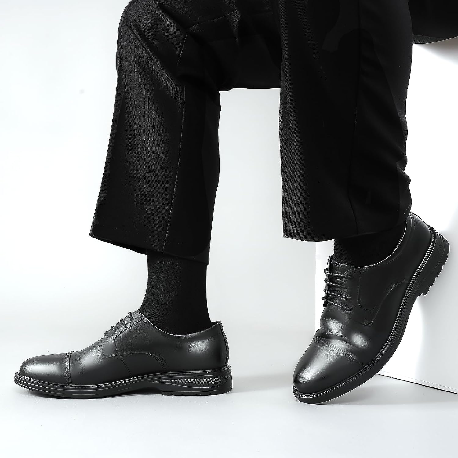 Detalle de Cirorld mens black socks 10 pairs breathable