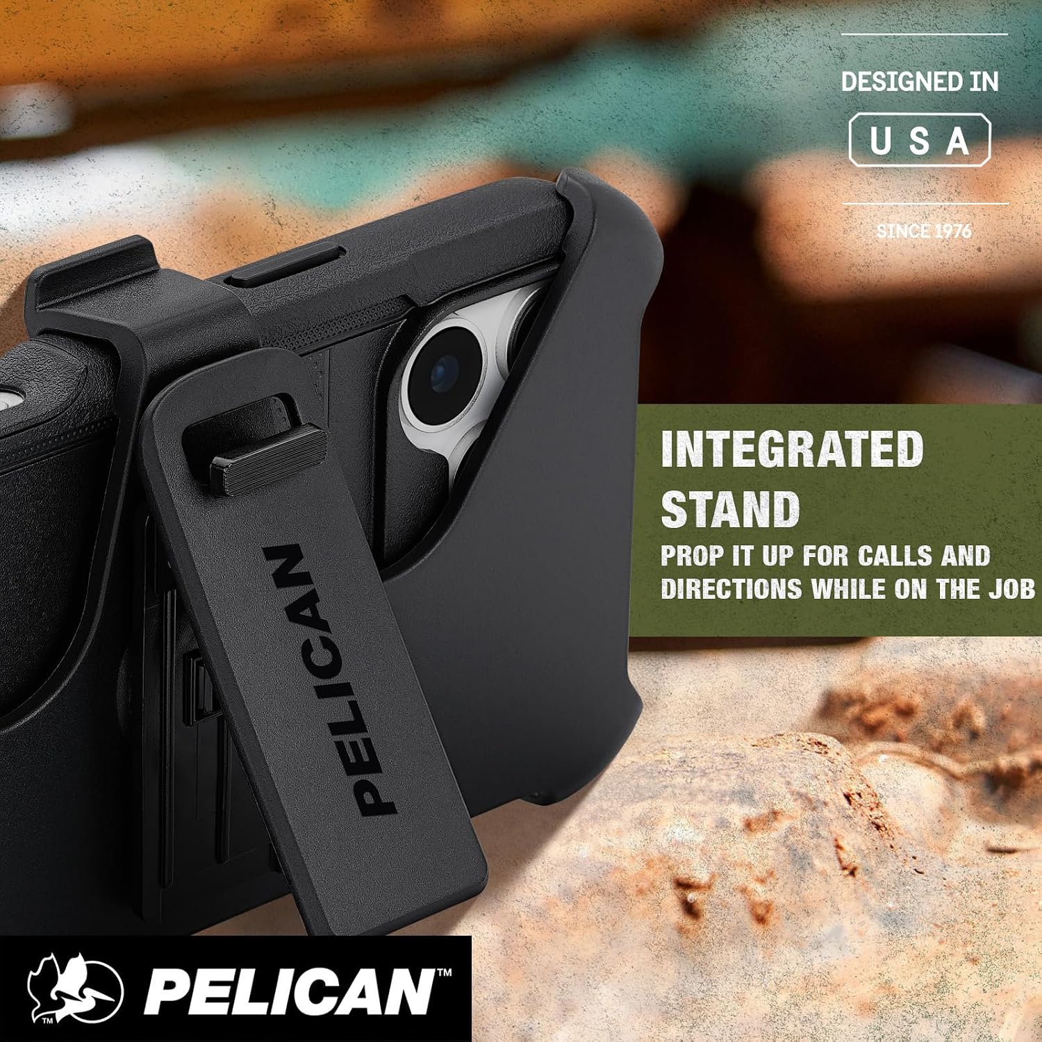 Thumbnail 1 de Pelican Voyager iPhone 17 Pro Case 24ft drop protection