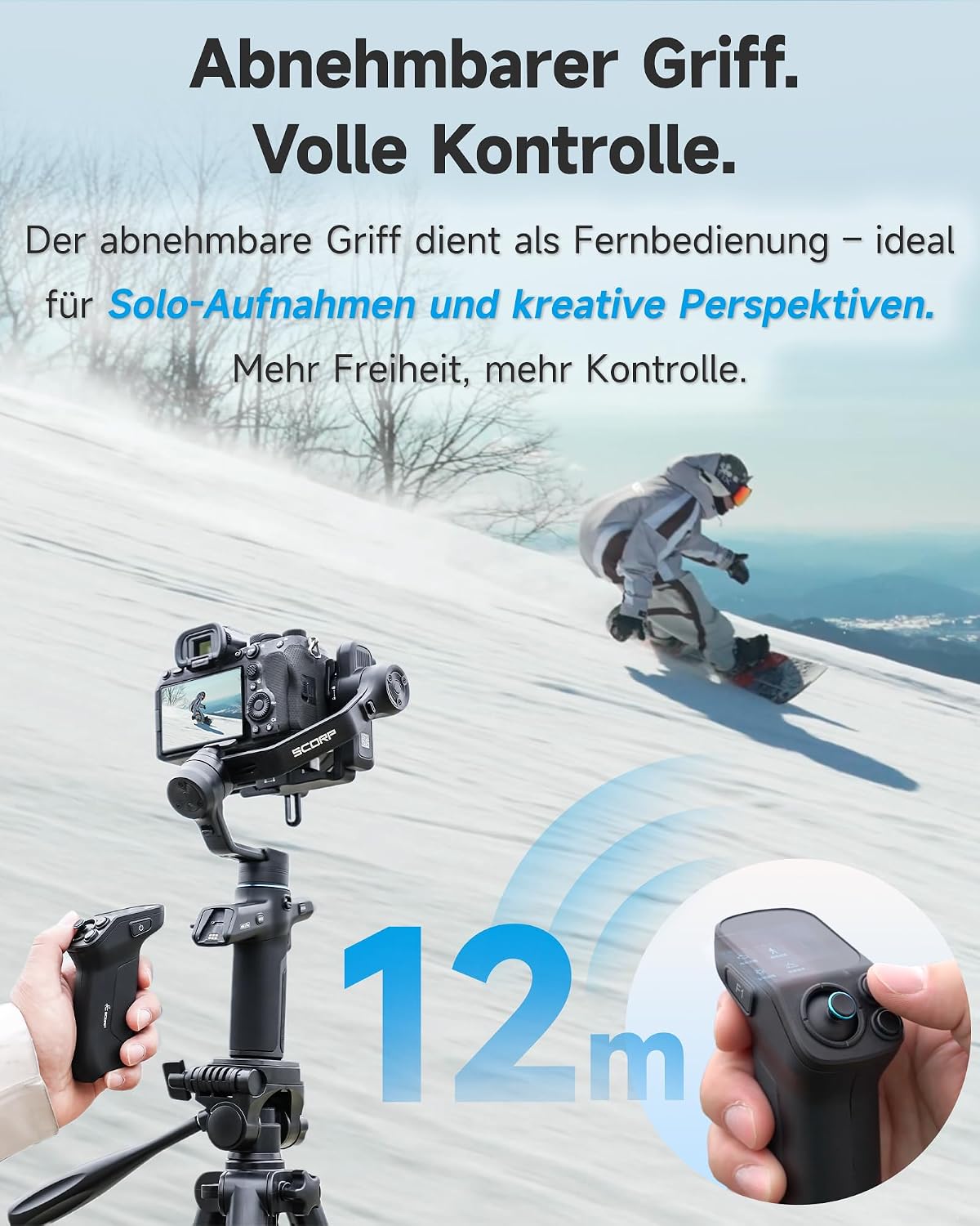Detalle de FeiyuTech SCORP Mini 3 Pro Gimbal