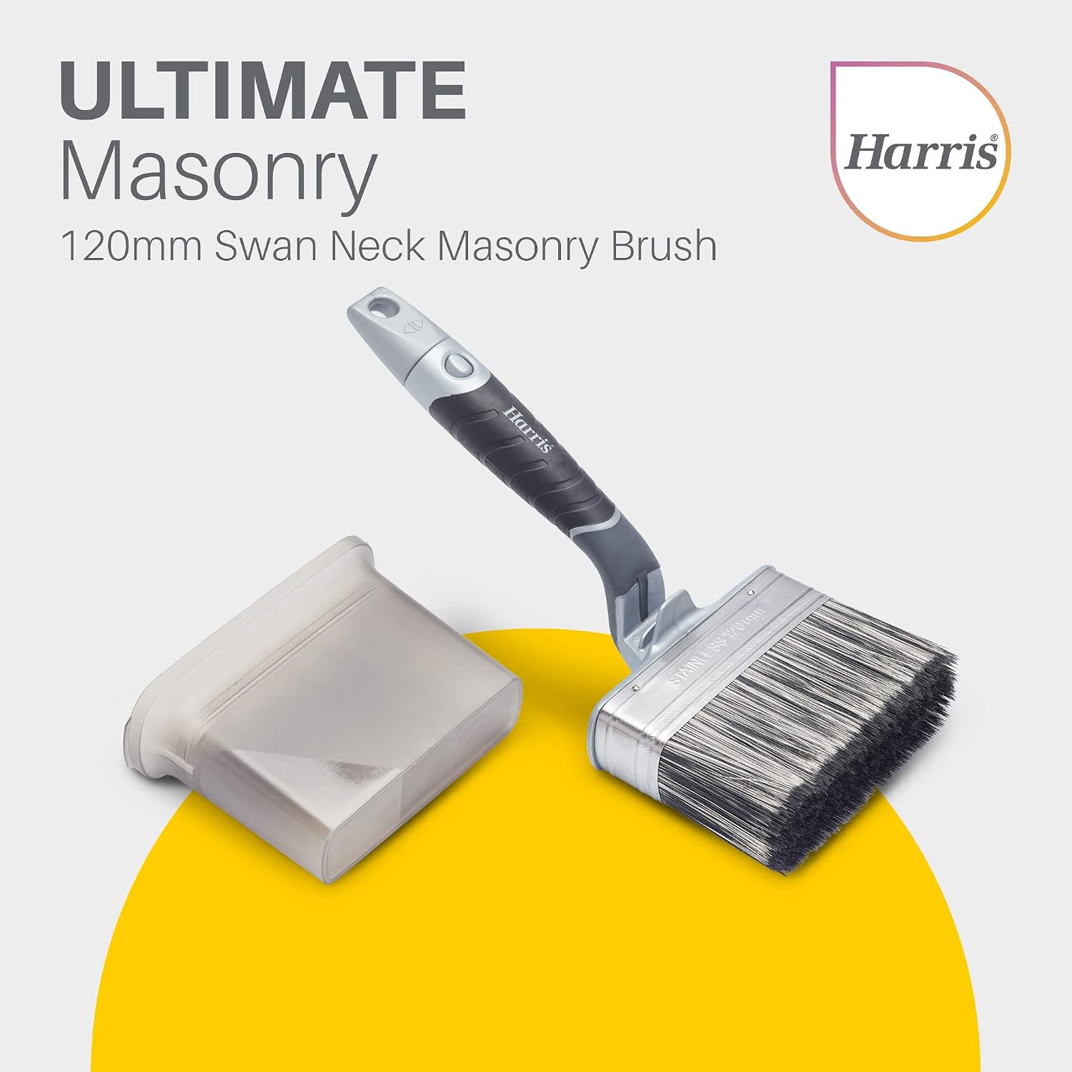Thumbnail 2 de Harris Ultimate Masonry Brush murverkspensel 120 mm med svanhals