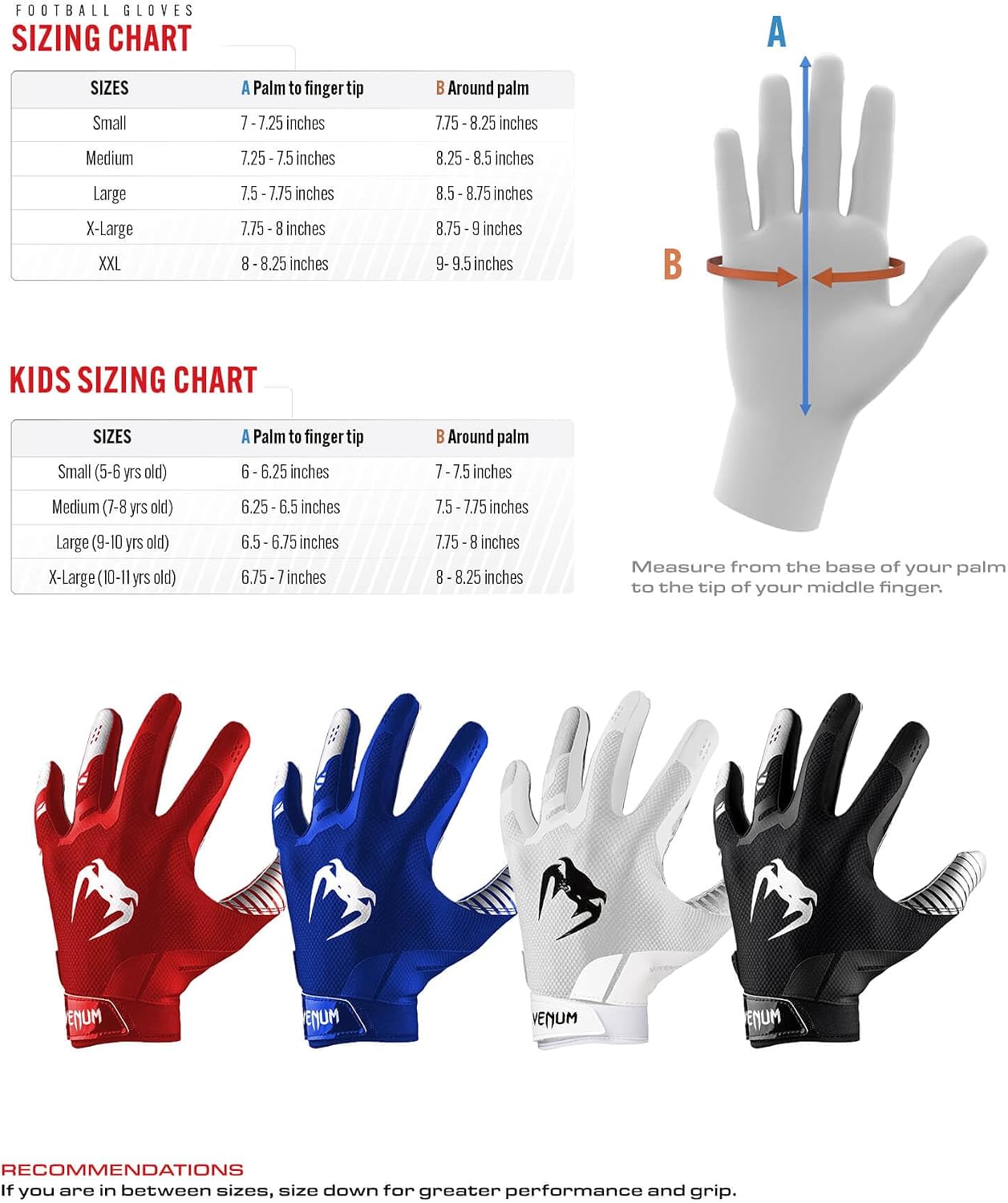 Detalle 1 de Venum Elite Football Gloves