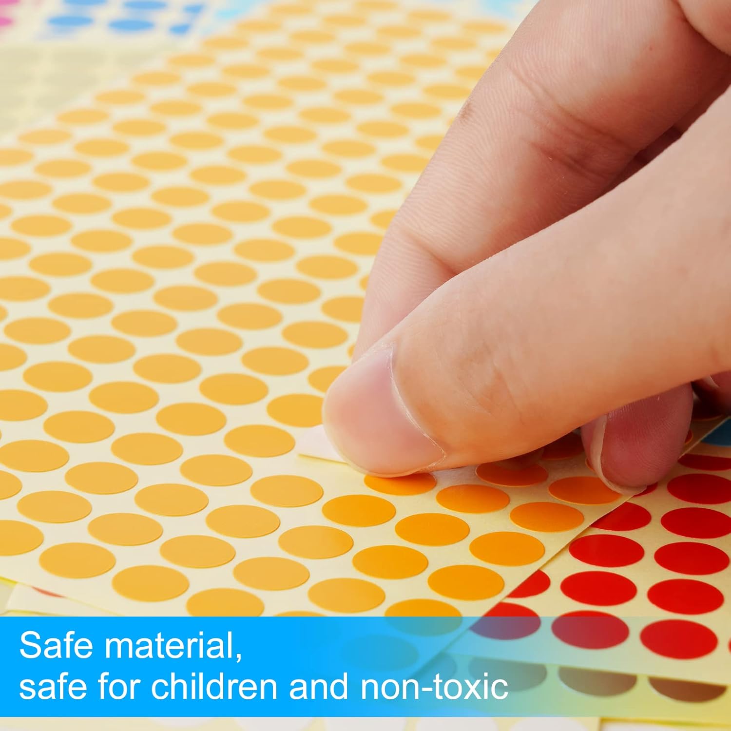 Thumbnail 2 de Vicloon Gommettes 3072 autocollantes 10 mm 🏷️