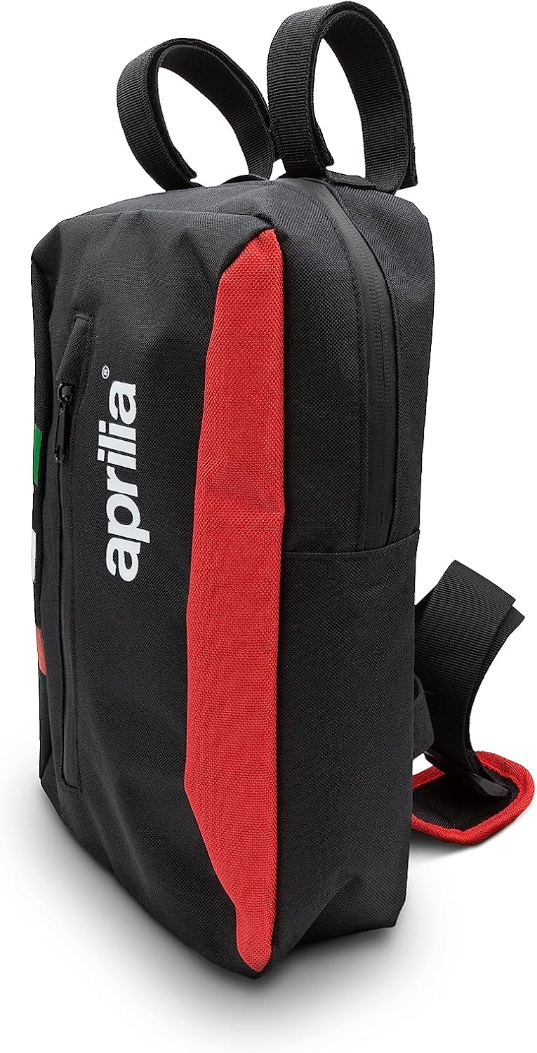 Detalle de Aprilia E-Scooter Bag&Backpack 2in1: borsa frontale impermeabile da 5L e zaino monospalla
