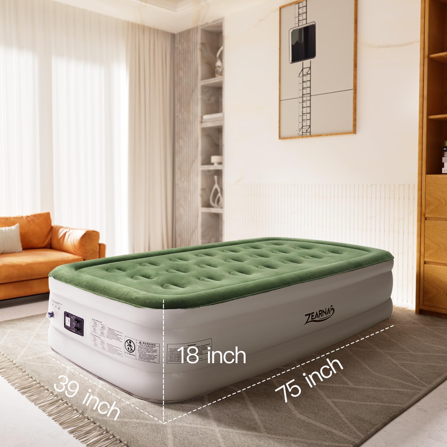 Thumbnail 6 de Zearna Air Mattress 18" Twin