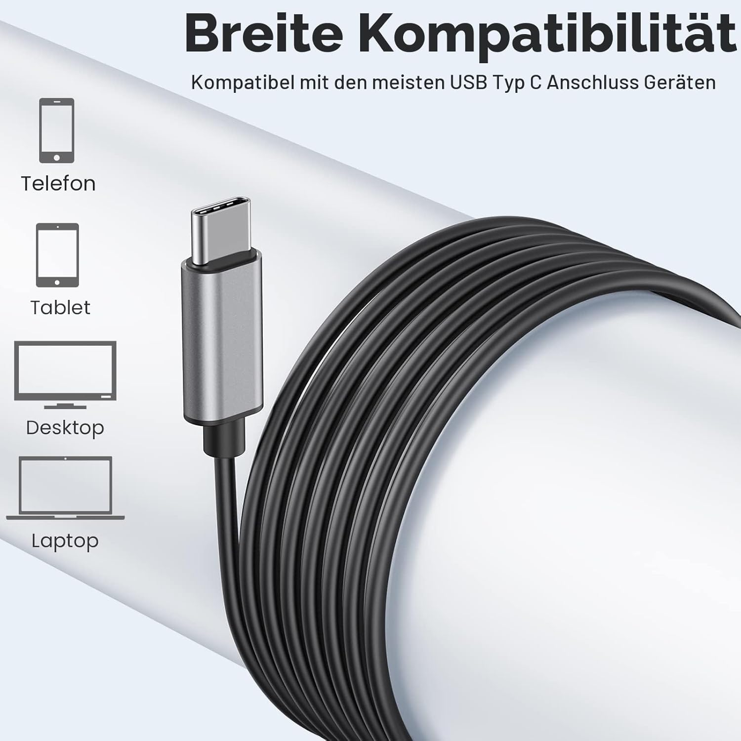 Thumbnail 4 de BENEWY USB C Kopfhörer mit Mikrofon