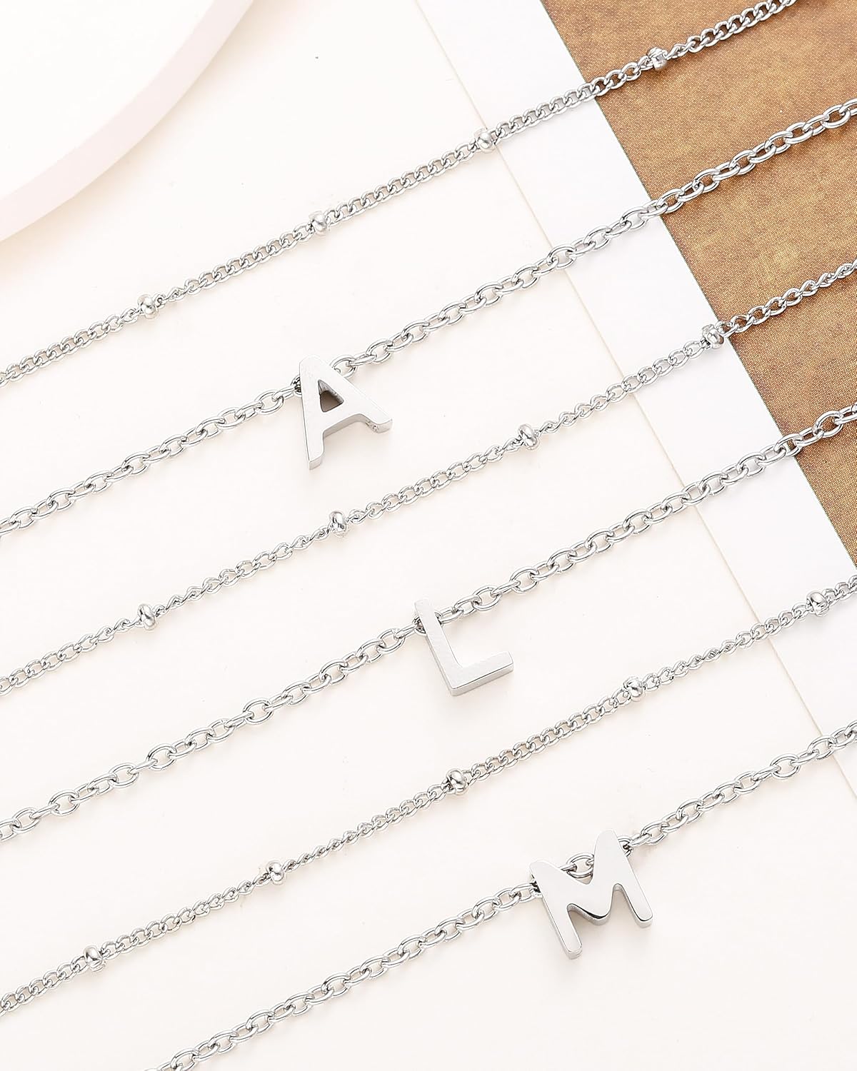 Thumbnail 5 de J.Fée bracciale con iniziali per donna in argento 925 o oro 14K placcato