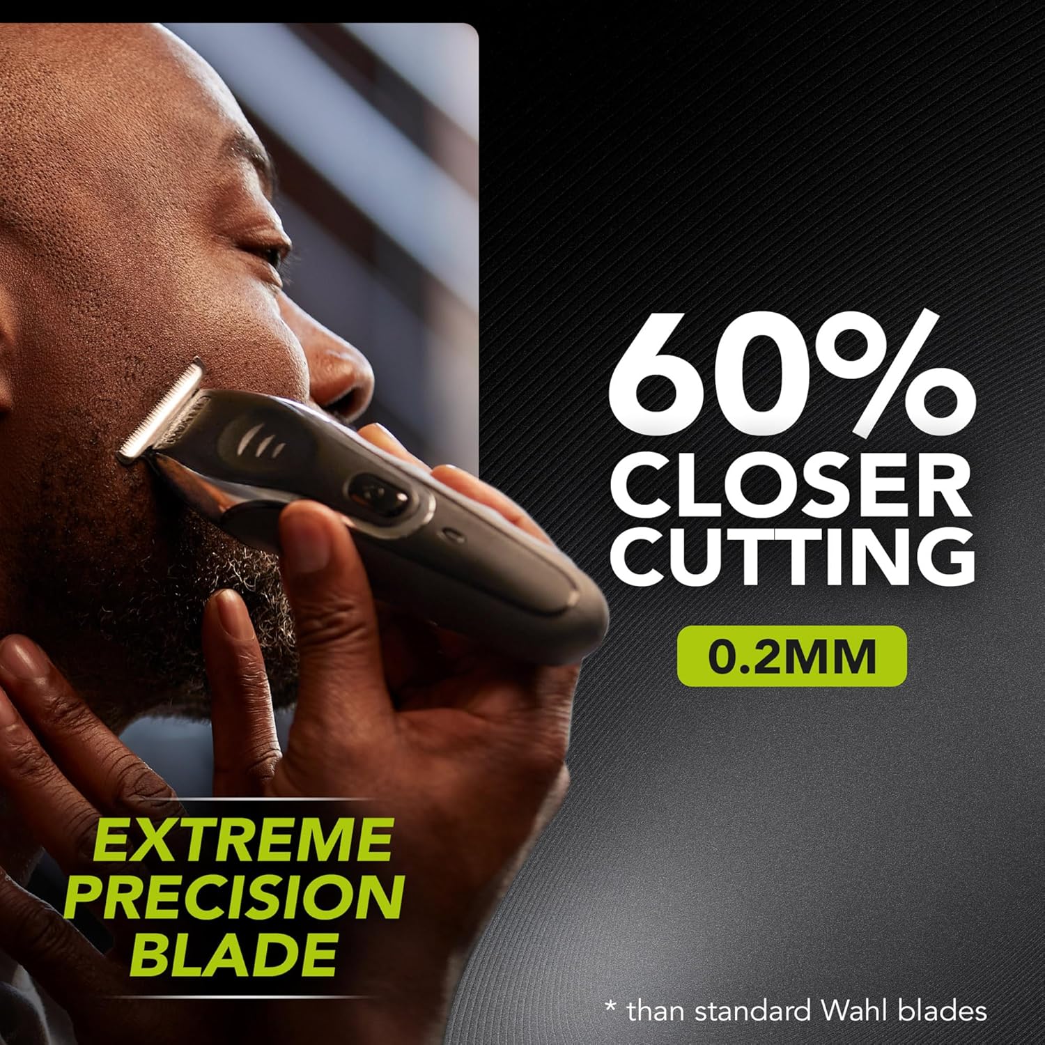 Detalle de WAHL Aqua Blade Stubble Trimmer, Rechargeable
