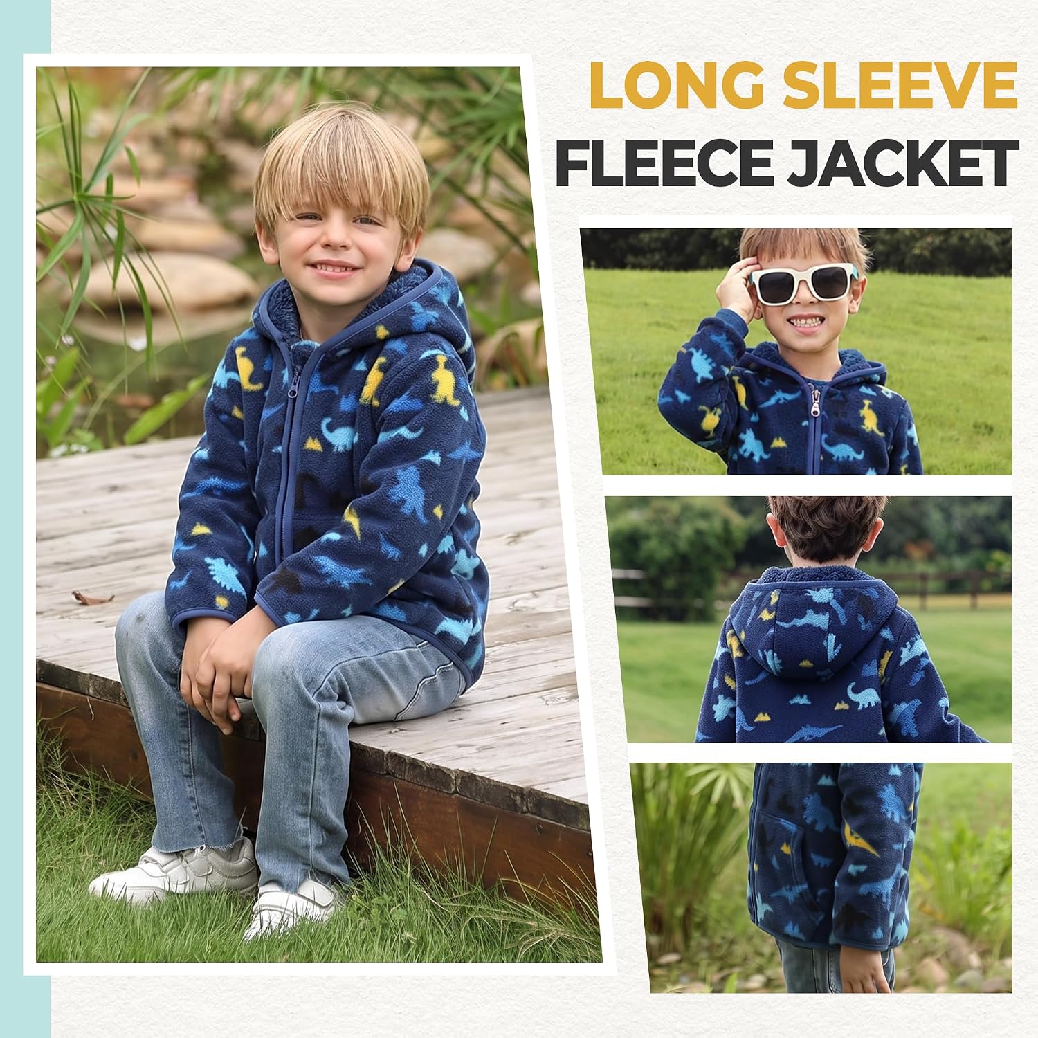Thumbnail 4 de Feidoog Toddler Fleece Jacket