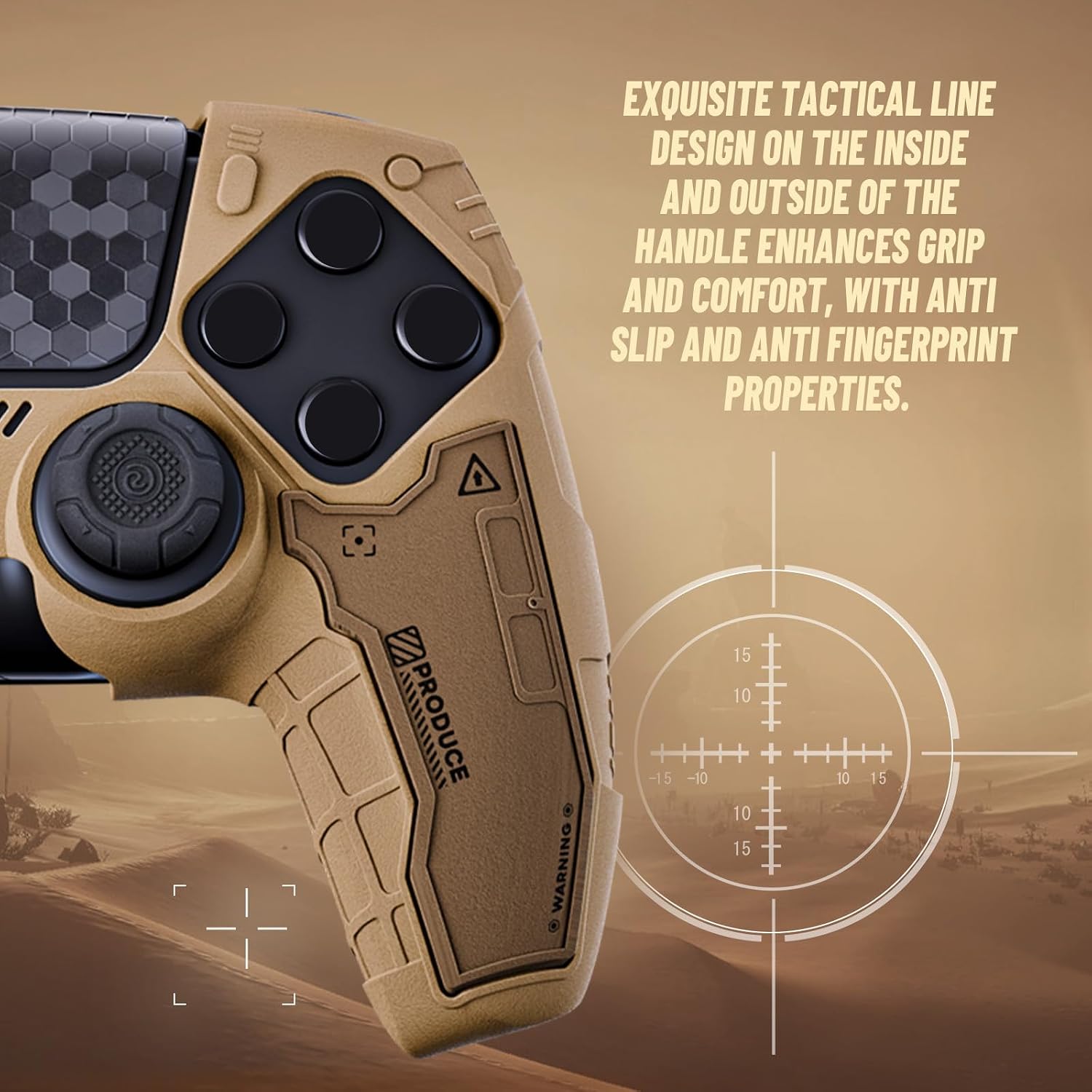 Thumbnail 4 de G.S.TAC Tactical PS5 Controller Skin Set
