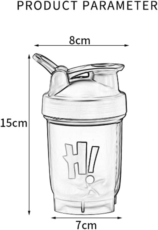 Thumbnail 4 de Vllcsla Protein Shaker Bottle 350 ml