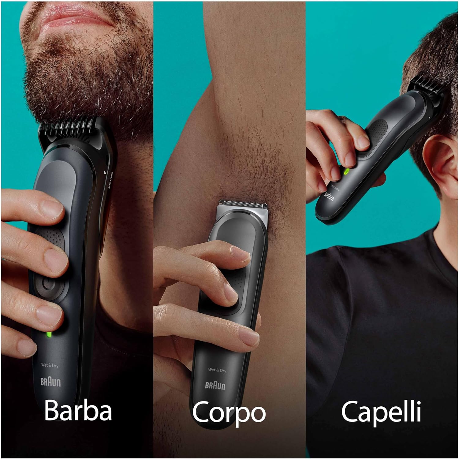 Detalle 2 de Braun MGK7491 regolabarba 17‑in‑1 100 minuti