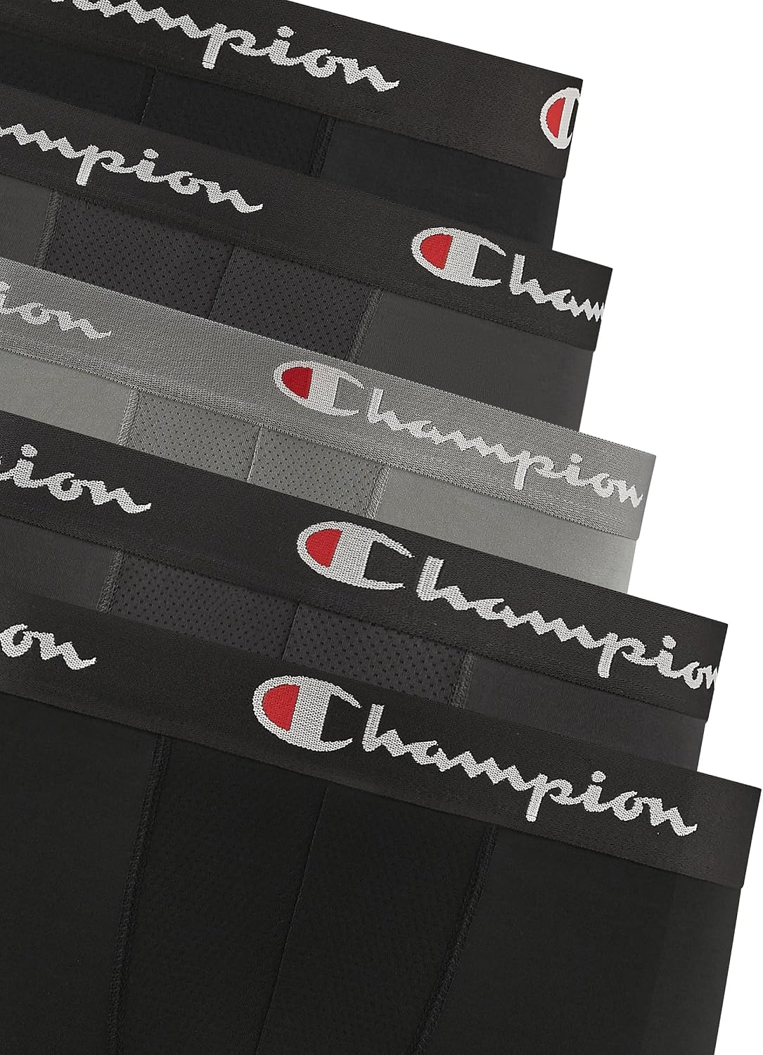 Detalle de Champion Men's Performance Boxer Briefs 5-Pack