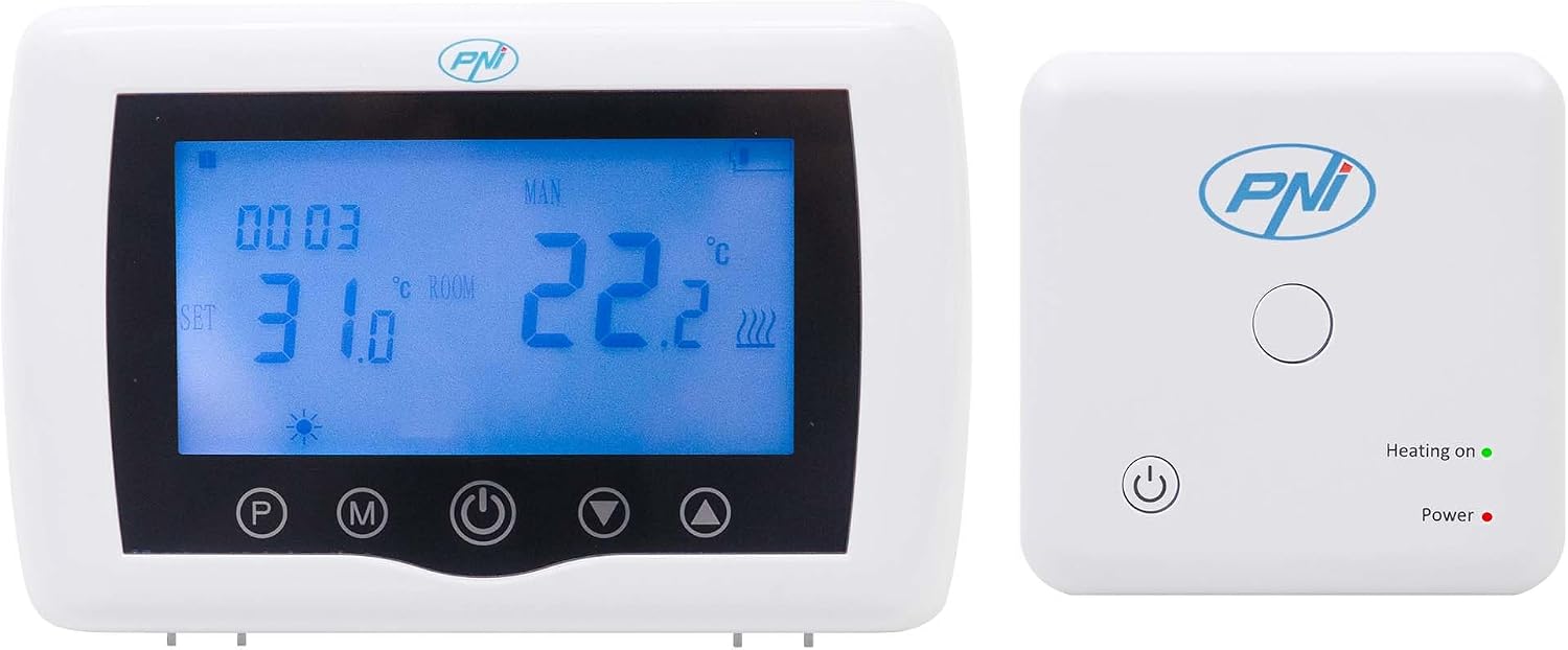 Detalle de PNI PNI-CT36 – bezprzewodowy termostat Wi-Fi do instalacji grzewczych