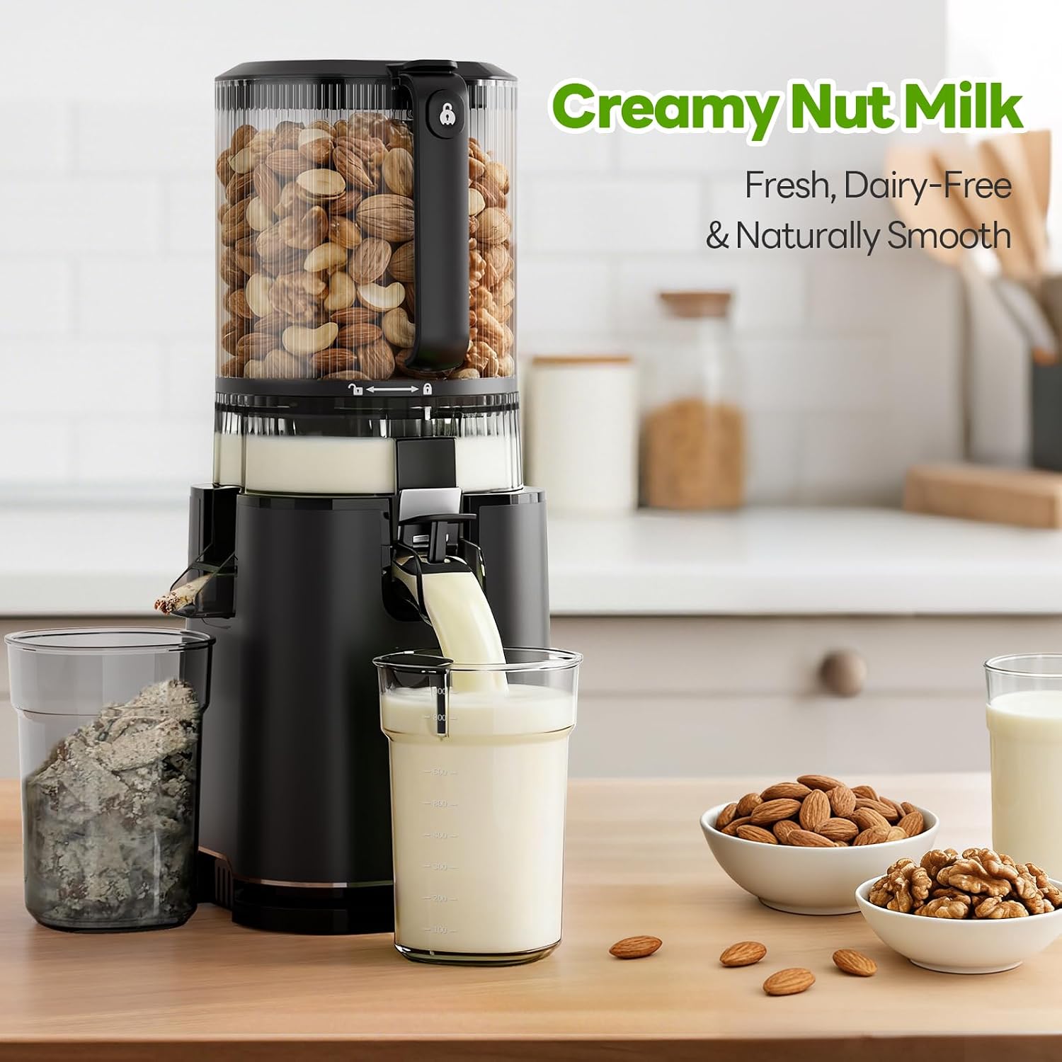 Detalle 2 de ECOSELF Cold Press Juicer, 6-Inch Feed Chute
