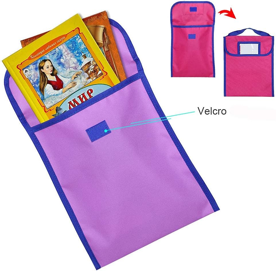 Thumbnail 5 de ABCKEY Classroom Homework Pouches, Set of 8