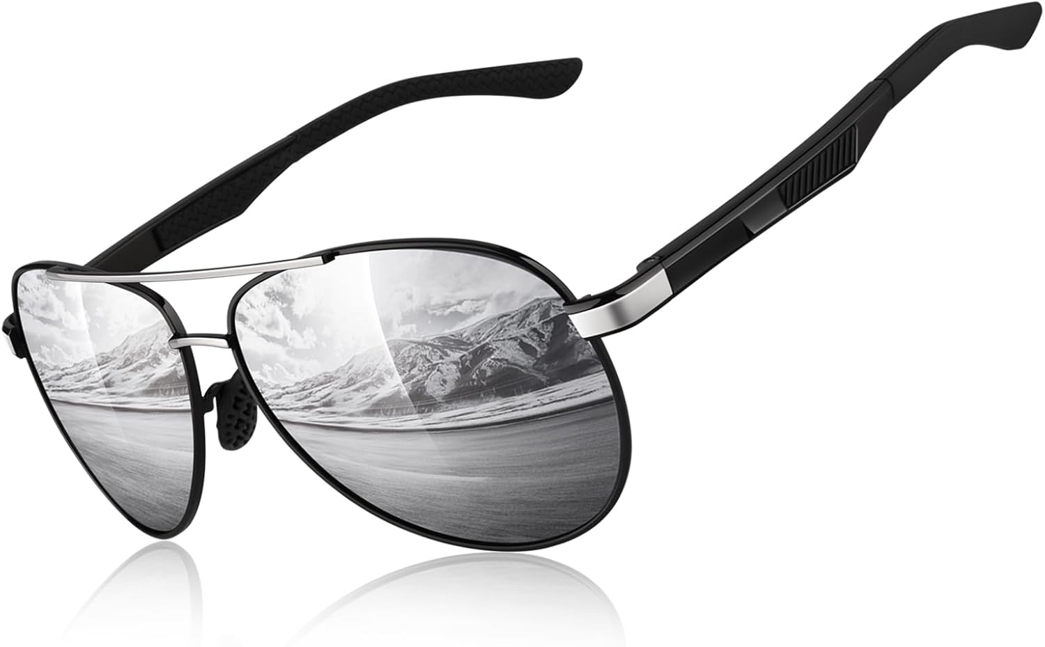 Detalle de CGID GA61 gafas piloto Al-Mg UV400