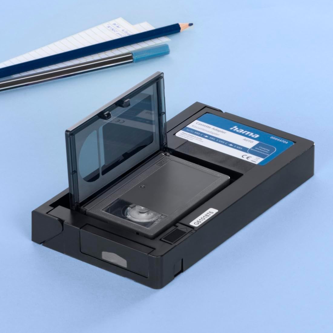 Thumbnail 6 de Hama Adaptateur cassette VHS-C vers VHS motorisé (VHS-C/VHS, 6 mm) pour magnétoscope