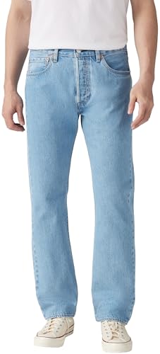 Detalle de Levi’s 501 Original Fit para hombre en Ferry Building Blue T2 (34W / 32L)