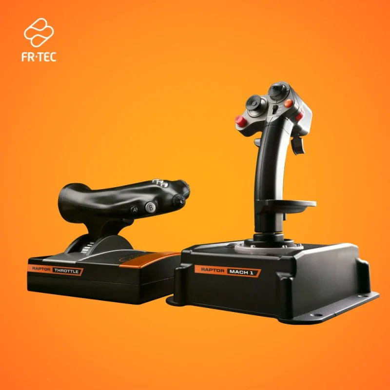 Detalle 2 de FR-TEC RAPTOR MACH1 HOTAS Joystick de Vuelo ✈