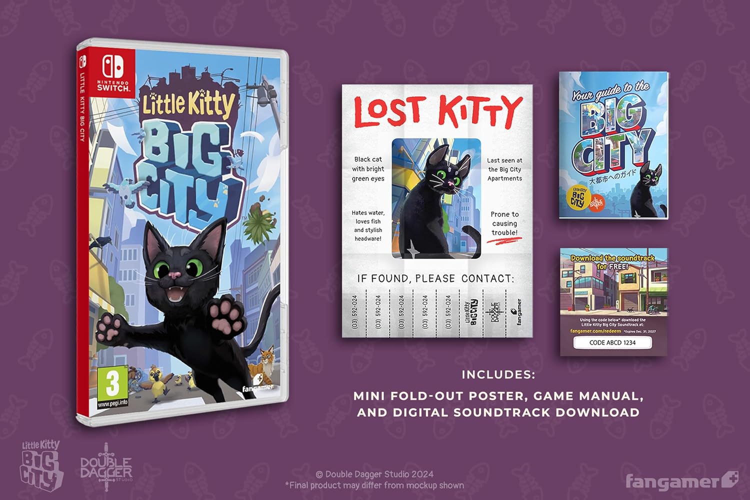 Detalle 2 de Little Kitty, Big City - Switch