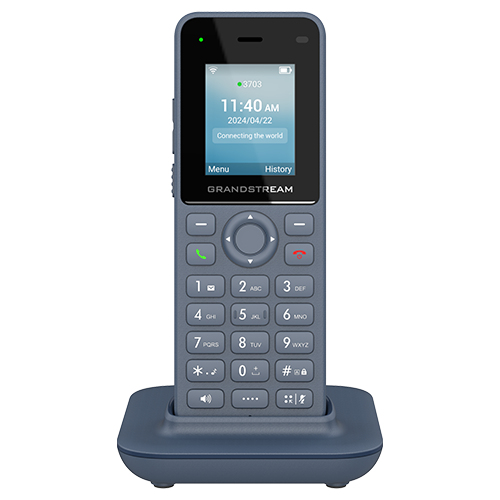 Detalle de Teléfono IP Grandstream WP826 Azul: movilidad, seguridad y VoIP para oficinas