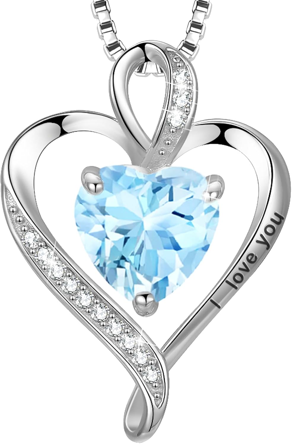 Thumbnail 6 de LAVUMO Collier cœur infini 925 Argent