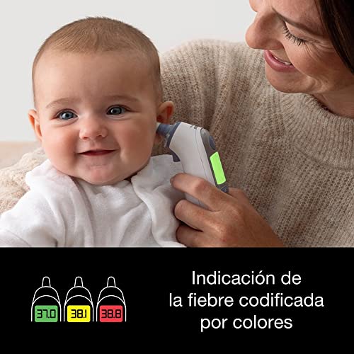 Thumbnail 3 de Braun ThermoScan 7 termómetro de oído para bebés y niños (Age Precision, codificación por colores)