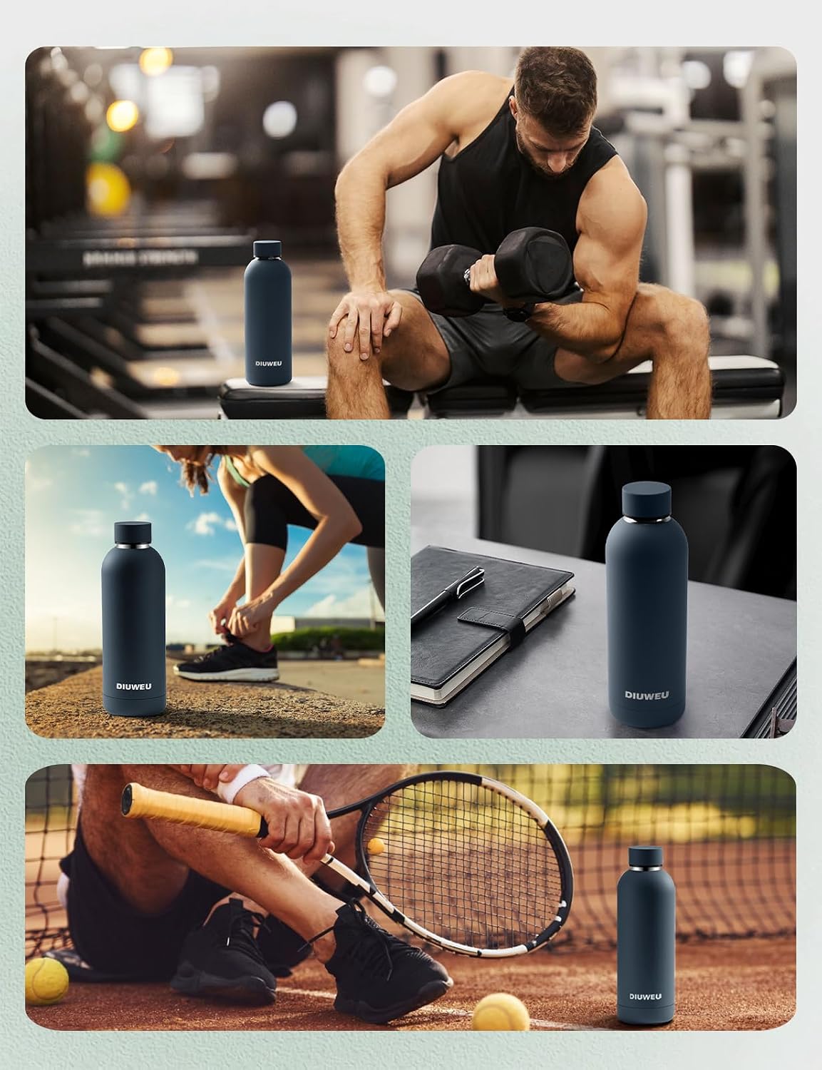 Thumbnail 5 de Stainless Steel Water Bottle Double Wall