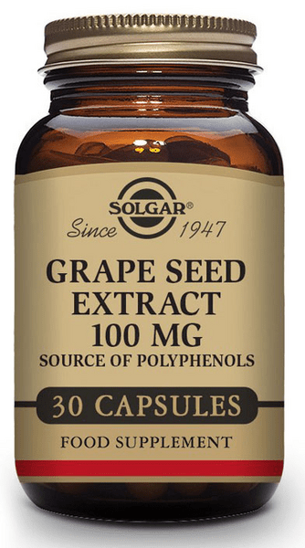 Solgar Extracto de Semilla de Uva 100 mg 30 comprimidos 💊