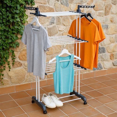 Thumbnail 1 de T-LOVENDO.ES Tendedero Vertical 4 Niveles con Ruedas