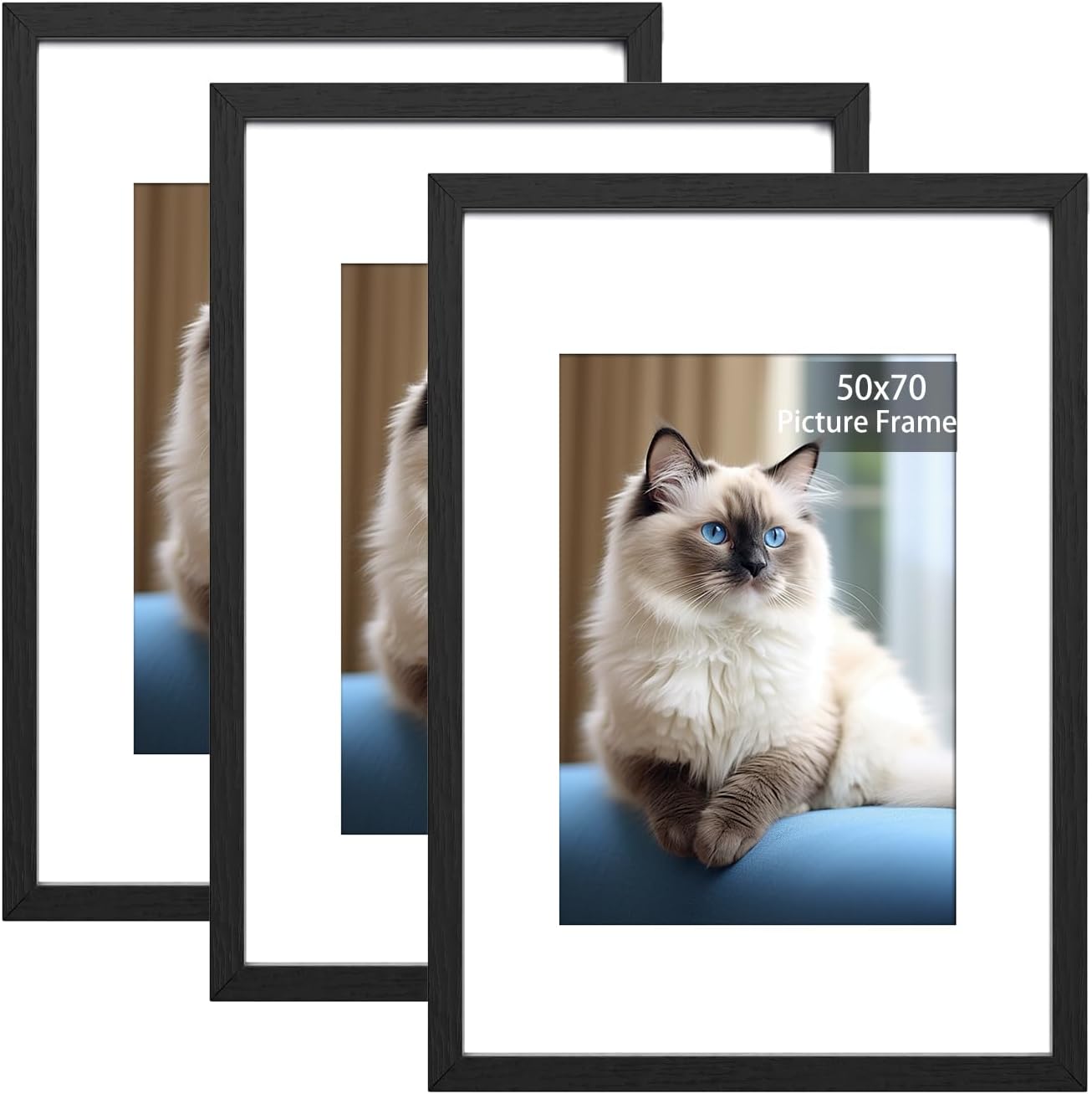 Detalle de 50 x 70 picture frames set of 3