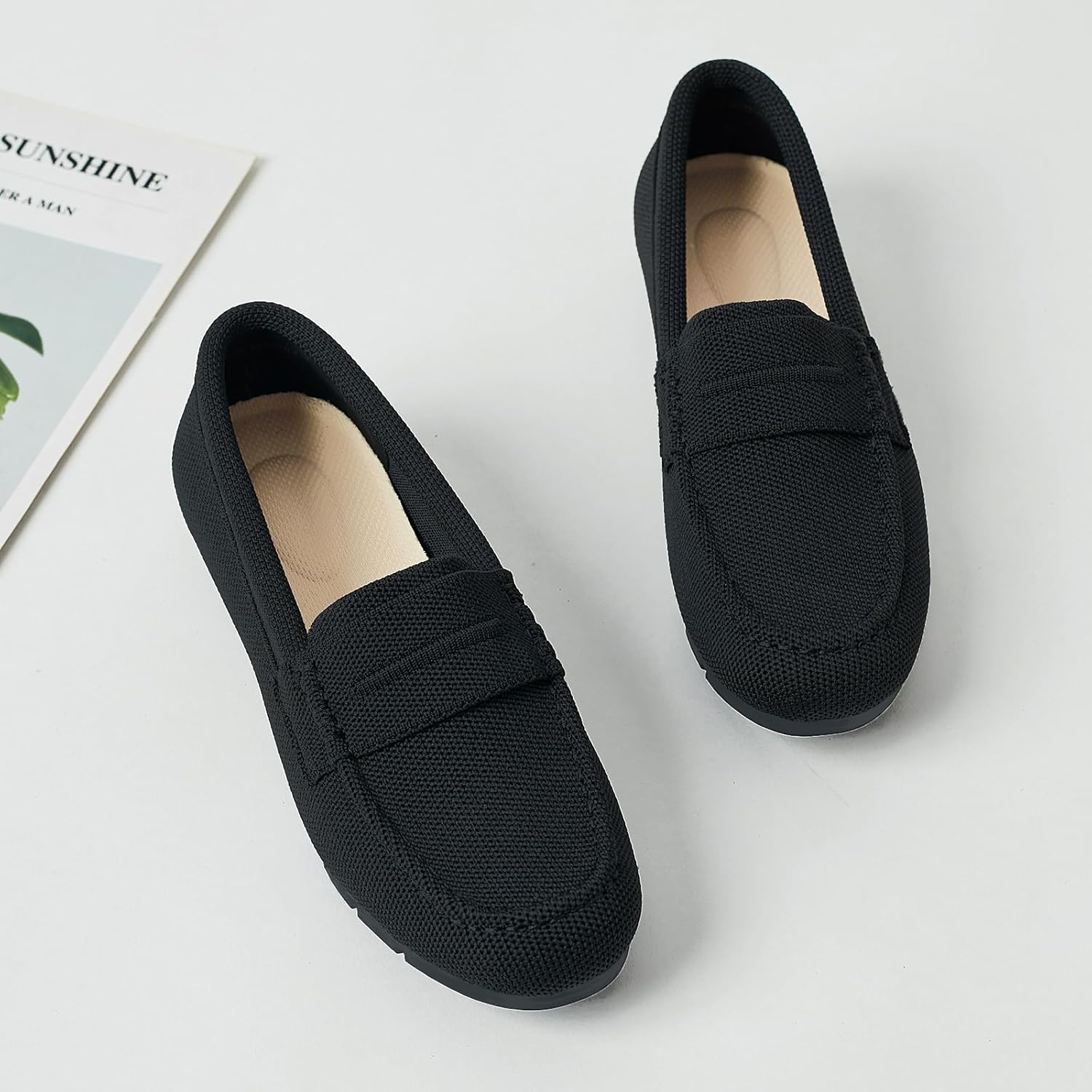 Thumbnail 3 de Vespiero Loafers Slip-On Work Flats for Women