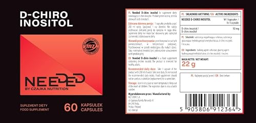 Detalle 2 de D-Chiro-Inositolo 50 mg – 60 capsule di MZ Meet the zone