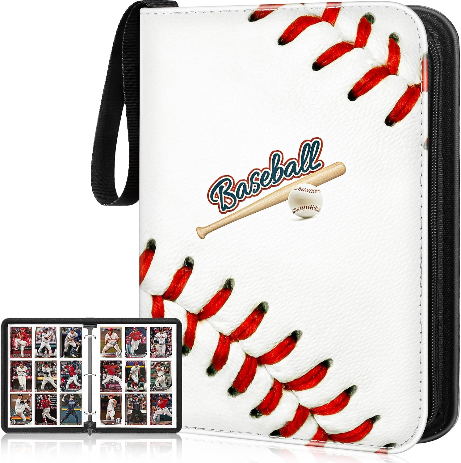 Detalle de Lalasu Baseball Card Binder, 990 Pockets