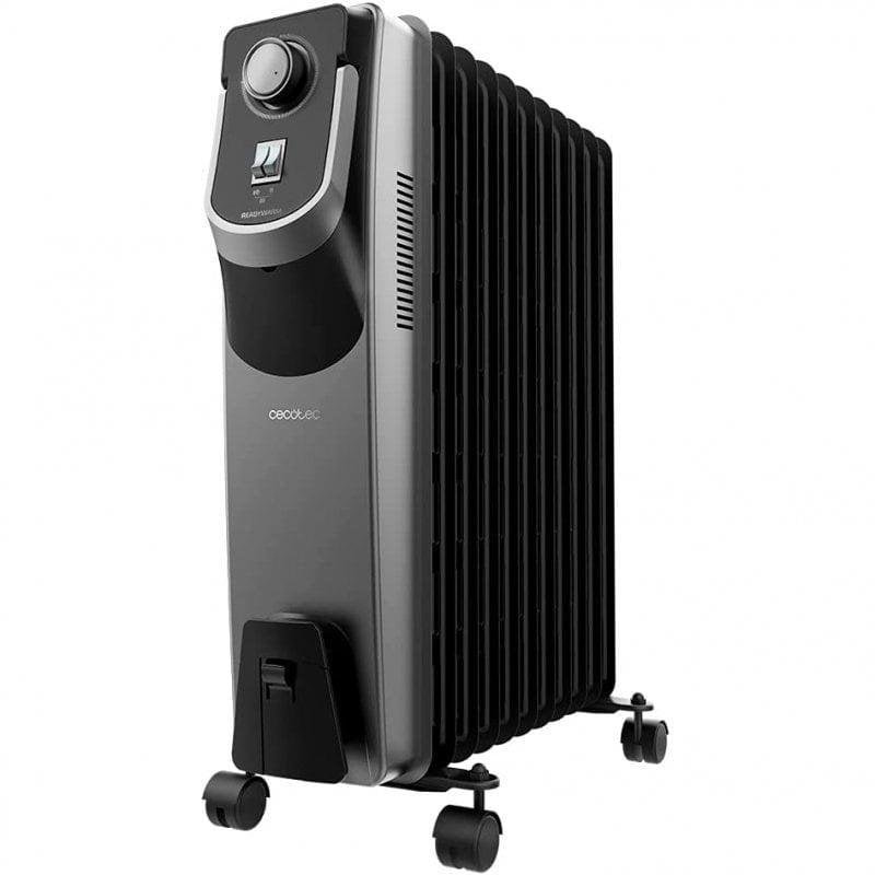 Detalle de Cecotec ReadyWarm 11000 Space 360 Black: Radiador de Aceite 11 Elementos 2500 W