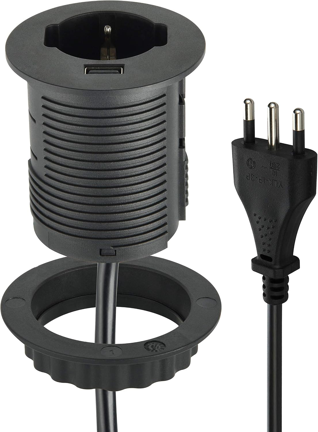 Thumbnail 5 de Electraline 62588 Multipresa Scrivania 25W