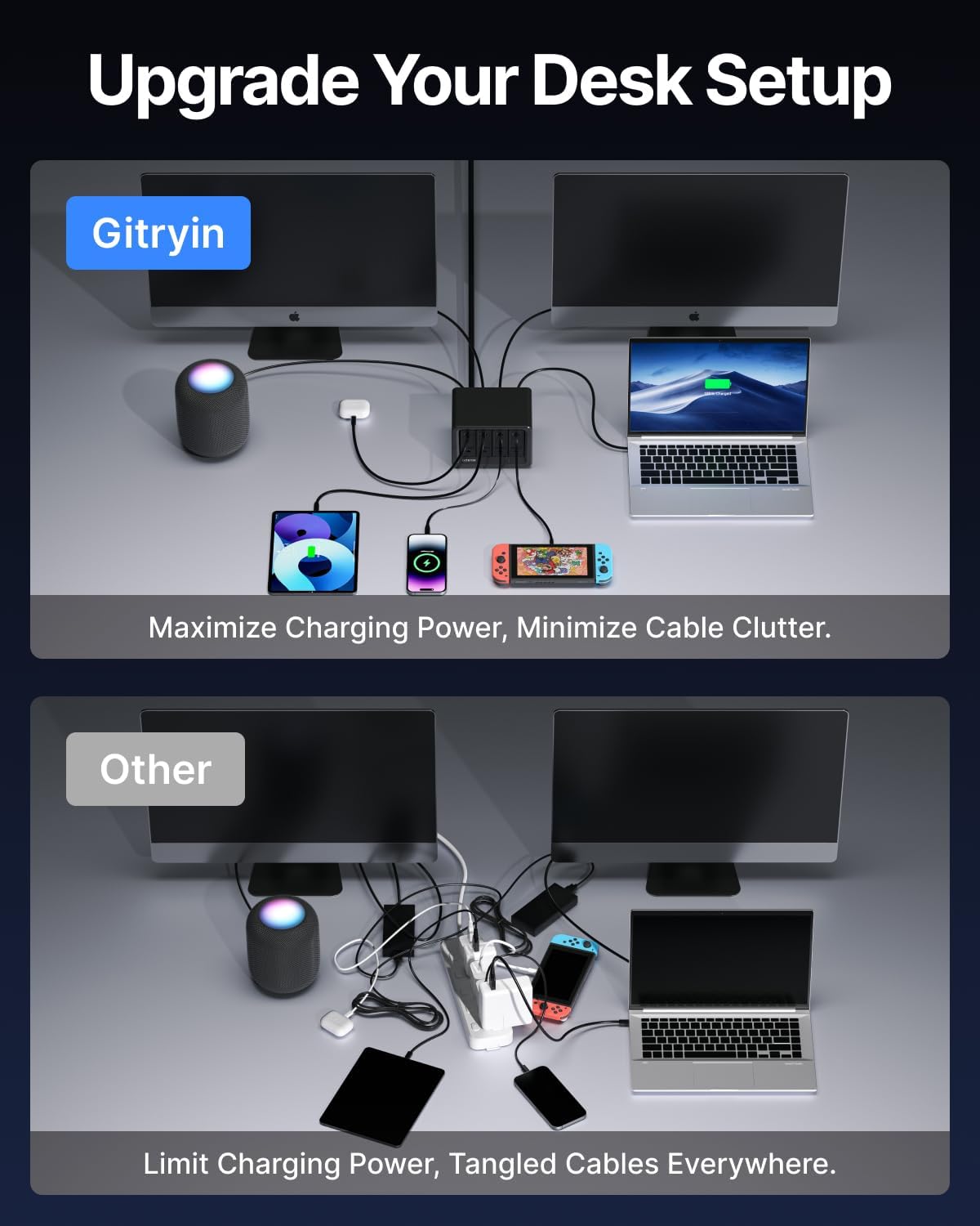 Thumbnail 1 de Gitryin 12-in-1 Charging Station