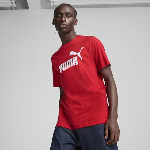 Thumbnail 3 de PUMA ESS No. 1 Logo tee L camiseta unisex rojo