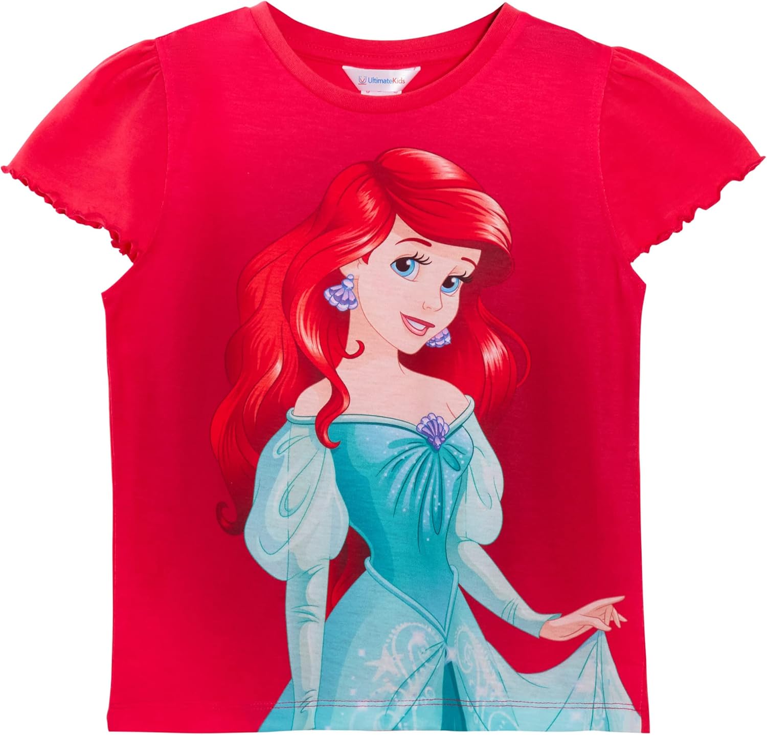Detalle de Disney Ragazze Set di 3 T-Shirt Princess – 100% cotone, licenza ufficiale
