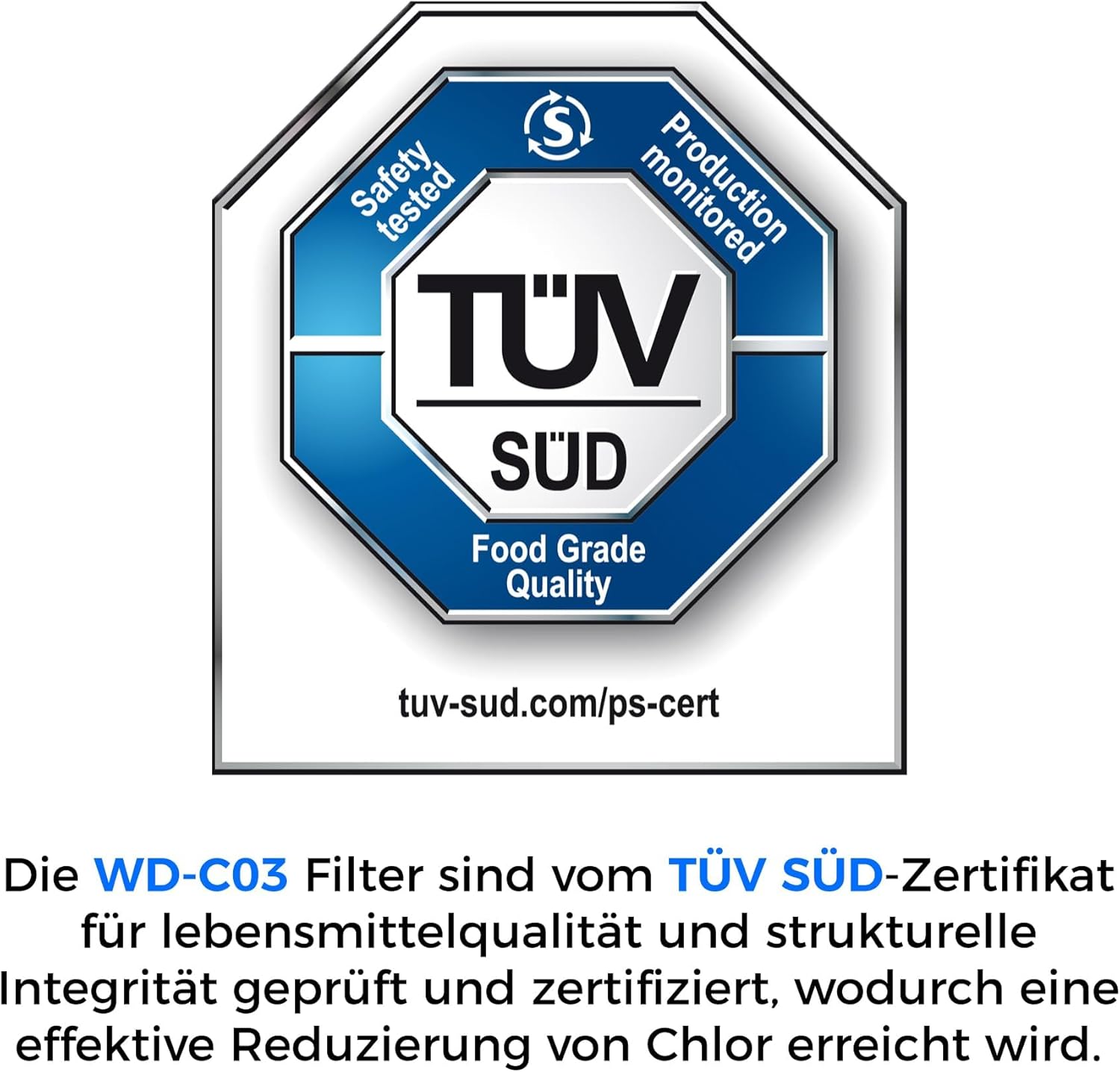 Detalle 2 de Waterdrop Ersatzwasserfilter für Blue/71312 Blue & Jura ENA/IMPRESSA (TÜV SÜD zertifiziert) – 6 Stück