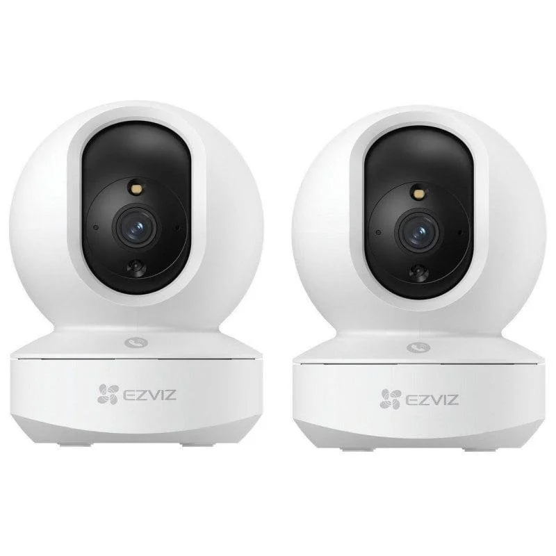Detalle de EZVIZ TY1 Pack doble 3MP 2K cámaras interiores rotativas