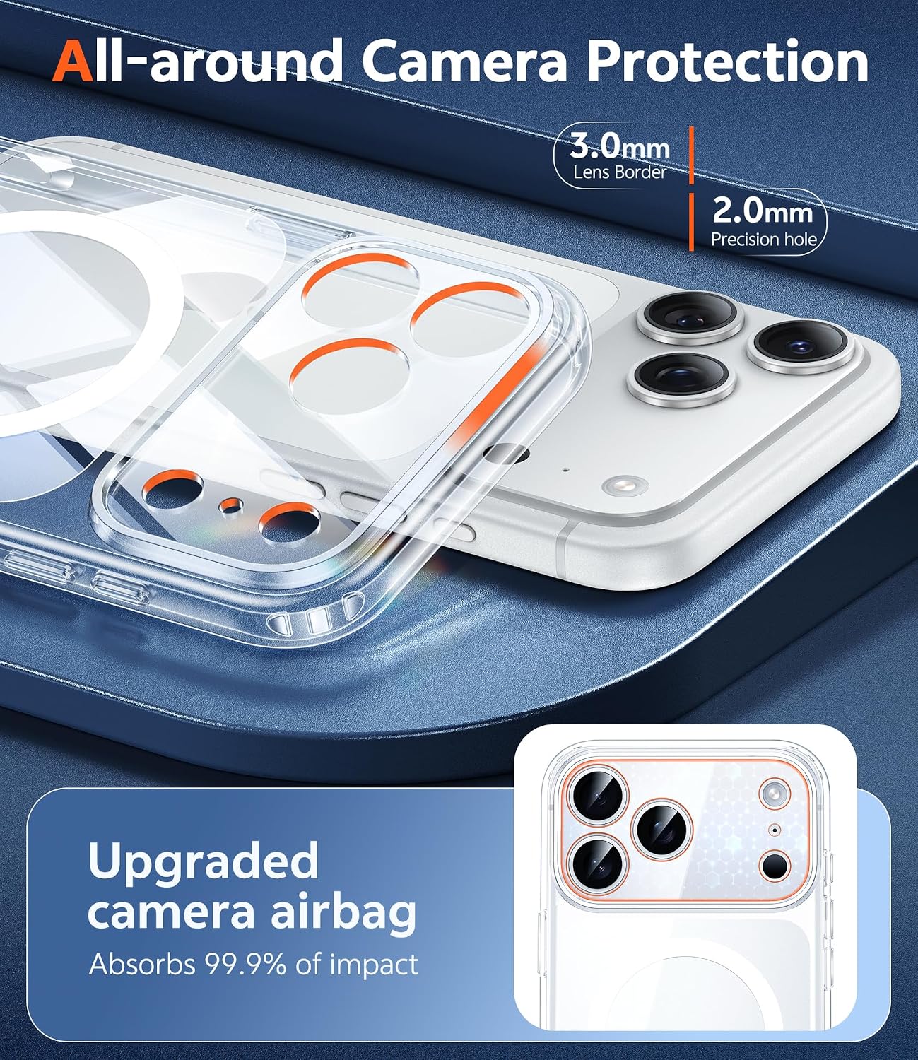 Detalle 2 de FNTCASE iPhone 17 Pro 6.3-inch MagSafe Case
